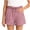 Style1-Hot Pink girls shorts, variant on Little Girls Bow Solid Shorts Elastic Waist with Pockets Summer Casual Bottoms Back to School Shorts 2-10 Years