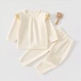 thumbnail image 6 of HFHAPW Toddler and Little Boys Girls 2-Piece Pajamas Long Sleeve Fall Winter PJ Set Kid Sleepwear, 6 of 9