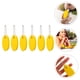 thumbnail image 1 of unbranded 6Ud Llavero Oval De Material PU Resistente Y Decorativo Color Amarillo, 1 of 8