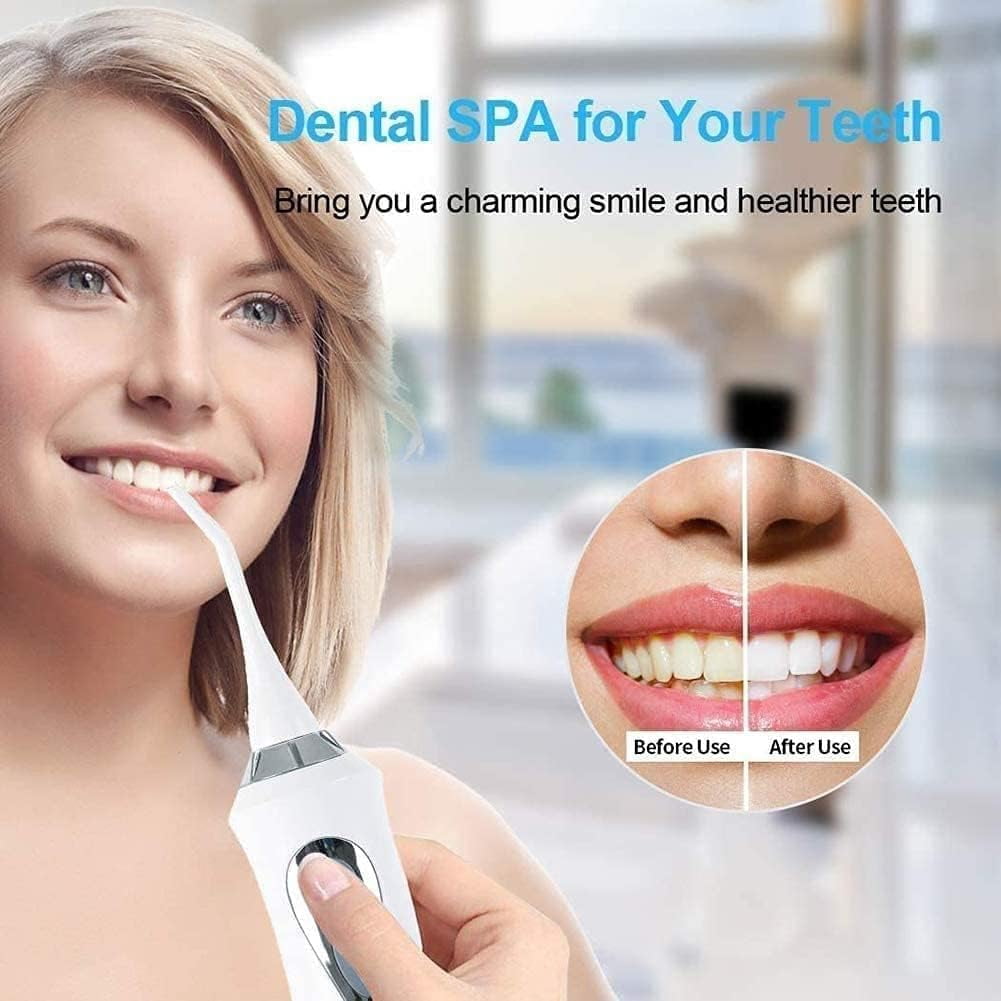 Water Flosser for Teeth, Water Resistant, Cordless & Travel Ready, Deep Clean, Fresh Breath & Healthier Smile,Gums & Braces Care, 230mL, 3 Modes