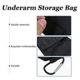 thumbnail image 3 of AURARMLET Bolsa De Almacenamiento Para Muletas Oxford Color Negro Con Doble, 3 of 8