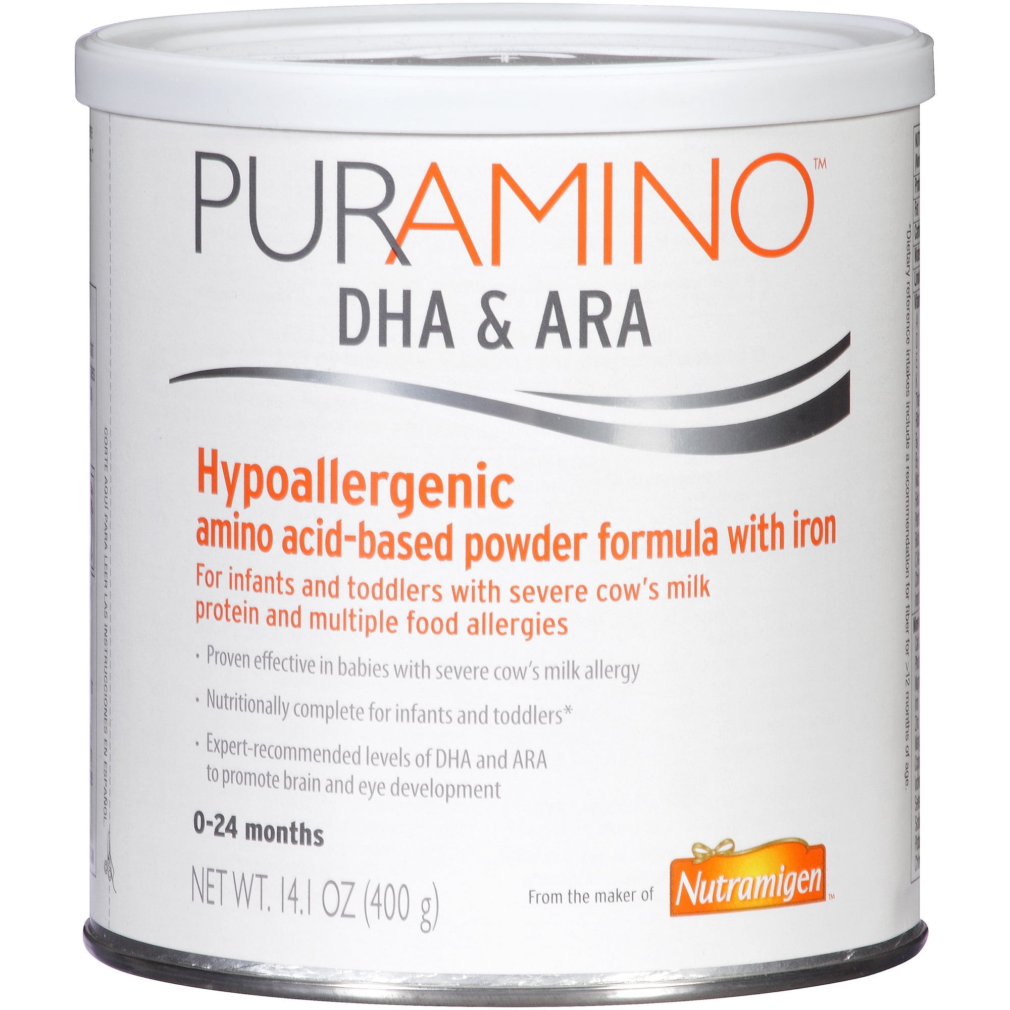 PurAmino™ Infant Formula Powder 14.1 oz. Canister