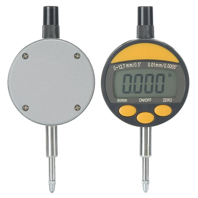 Dial Indicator Gauge, 121mm / 4.8in Digital Indicator, High Accuracy Measuring Tool For Position Tolerances Flatness Parallelism Straightness