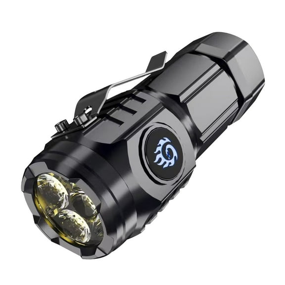 Led Flashlights Clearance! Rechargeable Flashlights Very Bright, Black Light Flashlight Mini, Strong Flashlight Super Bright Mini Portable Led Multifunctional Charging For Home And Outdoor Use