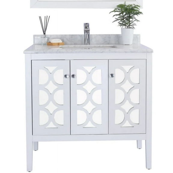 Miseno MV-MAR36-WH Mare 36" Free Standing Vanity - White
