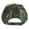 thumbnail image 4 of Mens Low Crown 6 Panel Camouflage Twill Baseball Cap Oak Camo, 4 of 4