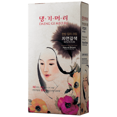 Daeng Gi Meo Ri Herbal Cream Hair Dye - Color : Natural