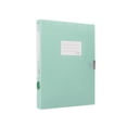 thumbnail image 2 of A4 File Archive Box 35mm Large Capacity Contract Folder Office Supplies Data Storage Box, 2 of 8