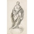 thumbnail image 3 of Pedro Duque y Cornejo 16x24 Black Modern Framed Museum Art Print Titled - Virgin of the Immaculate Conception Standing on Clouds (1700-1750), 3 of 5