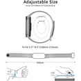 thumbnail image 6 of KOMI Bands for Amazfit Band 5 Replacement Strap Women Men, Soft Silicone Sport Strap Wristband Compatible with Amazfit Band 5 Accessories Gray, 6 of 6