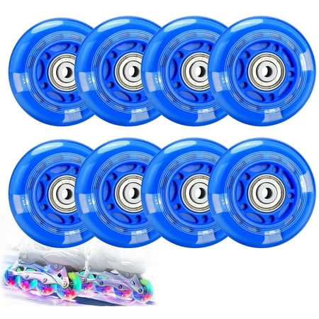 8 Pack Inline Skate Wheels Replaceent 64 72 76 80 Inline
