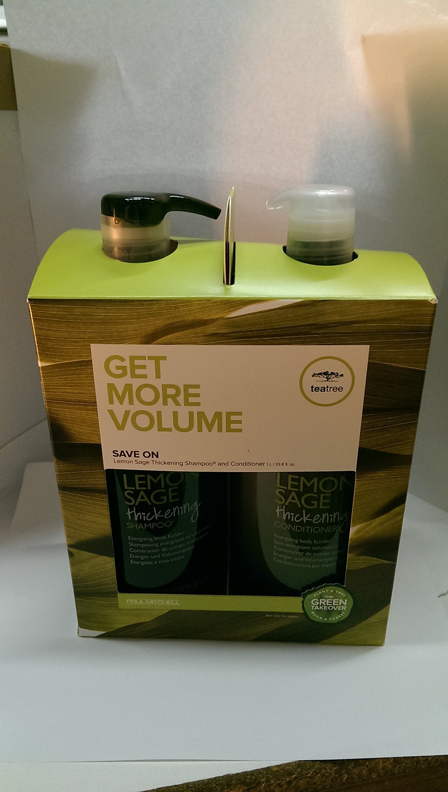 Paul Mitchell Tea Tree Lemon Sage Thickening Shampoo and Conditioner 33