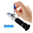 thumbnail image 4 of 0~32% Brix Refractometer Handheld Sugar Concentration ATC Sweetness Tester Fruit Meter For Honey Vegetables With Box ,Easy to Use, 4 of 8