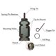 thumbnail image 5 of Sonducket Manténgase seguro en cualquier lugar con el sistema de seguridad de viaje portátil Seguridad de viaje perimetral simple y confiable carpas escribe un, 5 of 6