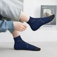 thumbnail image 6 of Women Men Athletic Socks Alaska Flag Cushioned Quarter Ankle Socks, 6 of 7