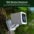 thumbnail image 6 of Restored Wyze Cam v3 with Color Night Vision, 1080p HD Indoor/Outdoor Video Camera, 2-Way Audio, Compatible with Alexa, Google Assistant, and IFTTT, White (Refurbished), 6 of 6