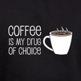 thumbnail image 3 of CafePress - Coffee Is Drug Of Choice Hoodie - Pullover Hoodie, Classic, Comfortable Hooded Sweatshirt, 3 of 4