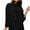16 Black, variant on Velvet Tops for Women Long Sleeve Round Neck Pullover Dressy Casual Bell Sleeve Loose Fit Velour Blouses Holiday Party Shirt