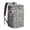 Grey-32, variant on Cat Paw Print Insulated Cooler Backpack – Leakproof Waterproof Lunch Bag with Funny Cat Lover Design for Beach, Travel & Hiking