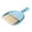Bleu Ciel, variante sur Ensemble de Nettoyage Compact Mini Poêle et Brosse pour la Maison - Porte-Poussière Portable avec Brosse de Nettoyage pour Bureau Table Comptoir Sofa Porte-Clés