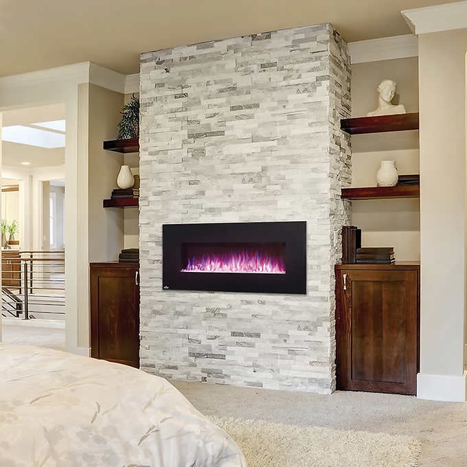 Napoleon 50 In Electric Wall Mount Fireplace Walmart Canada