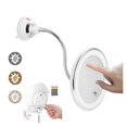 thumbnail image 2 of Makeup Vanity Mirror With 10X Lights LED Magnifying Mirror Cosmetic Mirrors Light Magnification LED Make Up Mirrors Grossissant ,Widely Use, 2 of 7