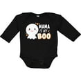thumbnail image 3 of Inktastic Mama is My Boo with Cute Ghost Boys or Girls Long Sleeve Baby Bodysuit, 3 of 5