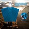 thumbnail image 2 of MYDAYS OUTDOOR Warm Hooded Poncho, Waterproof Camping Blanket, Ultralight Compact Travel Sleeping Bag for Sports, Hiking, Picnic, Stadium, 2 of 7