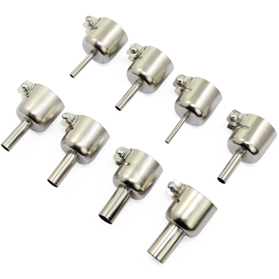 CIRCLE- 8Pcs Heat Gun Nozzle Set 3-12Mm For 850 Series Soldering Station Hot Air Tools