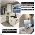 thumbnail image 4 of 10 Pack 6" Black Stainless Steel Kitchen Cabinet Handles, Matte Black Dresser Drawer Pulls, Hole Spacing 3-3/4 Inch, Overall Length 6 Inch, 4 of 6