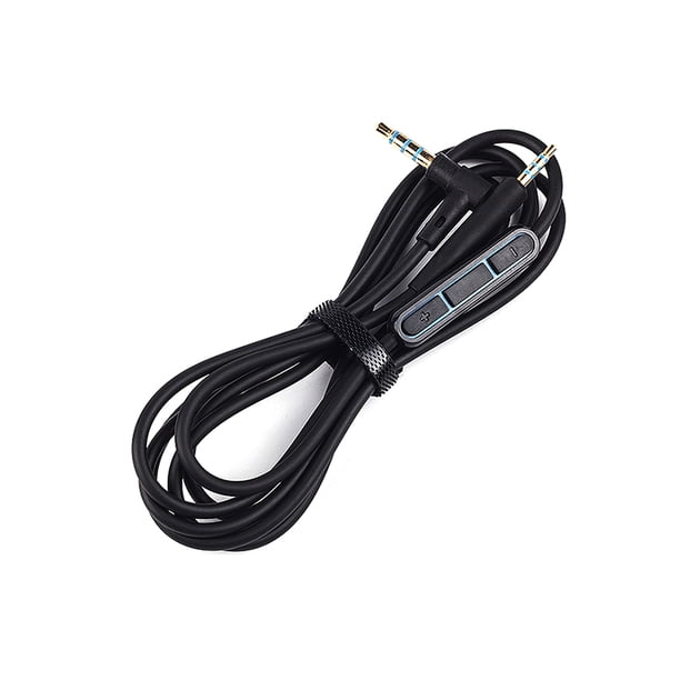 Cable de audio en la oreja Cable de repuesto para auriculares Accesorios Cable Auriculares Conector de línea Auricular Yuarrent EL011349-00