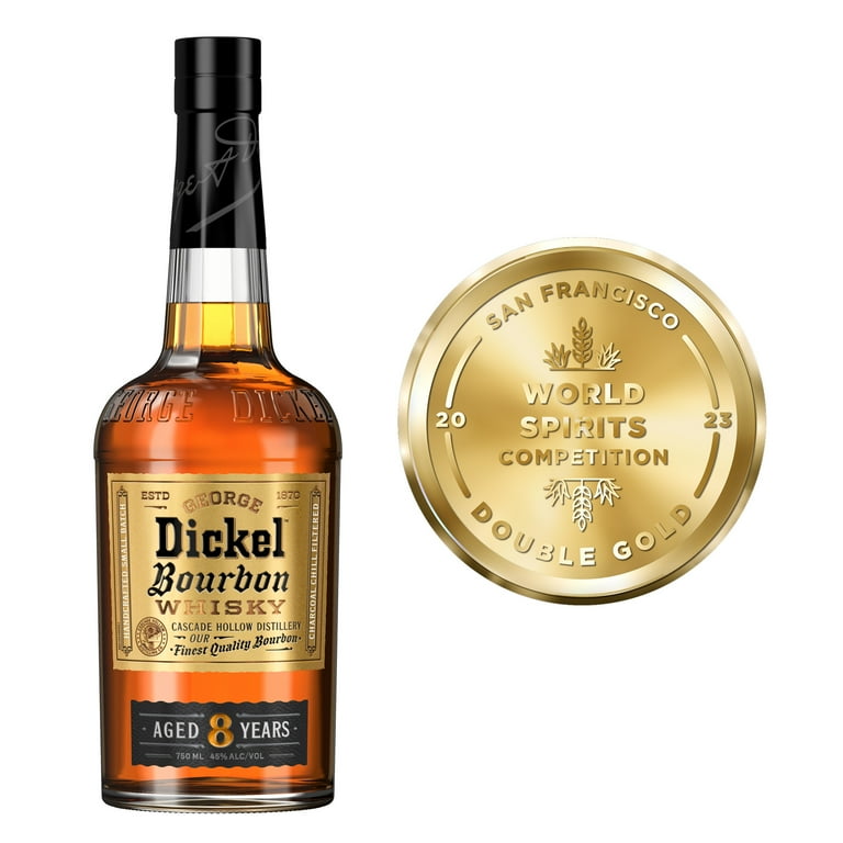 George Dickel Tennessee Whisky, Bourbon Whisky, 750 mL, Aged 8
