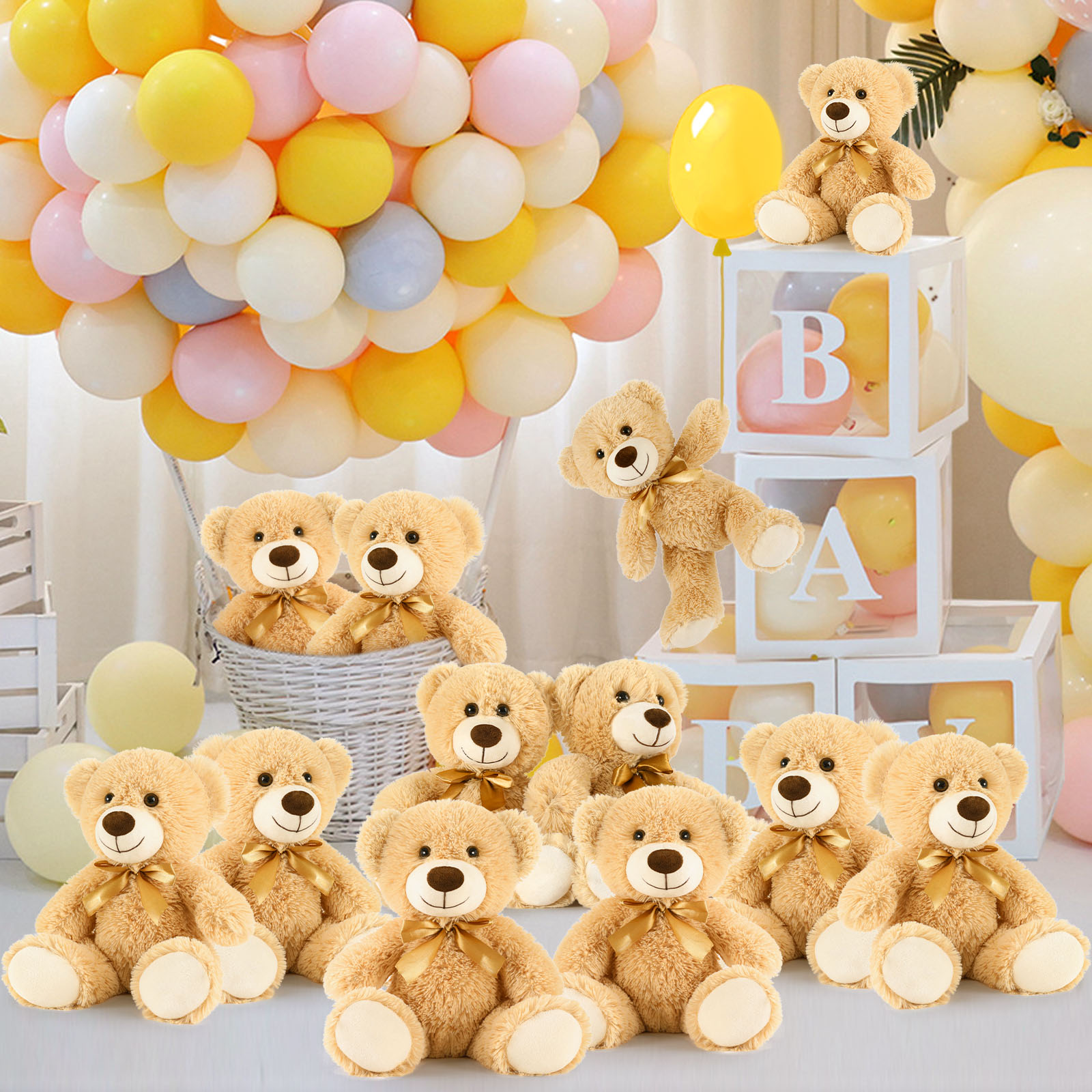 MaoGoLan 12-Pack Teddy Bears 14-Inch Bulk Plush Toys photo 4