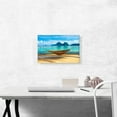thumbnail image 2 of ARTCANVAS Beach Hammock Marimegmeg Archipelago Beach Philippines Canvas Art Print - Size: 18" x 12" (1.50" Deep), 2 of 9