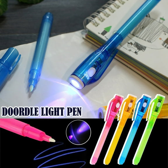 QIQUWOHUL Ink Fun Colorless Hidden Color Ink Stick Pen Light Words Words 2ml