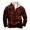 AB21 Wine, variant on Tisuna Mens Half Zip Stand Collar Plaid Sweatshirts Casual Long Sleeve T Shirts Comfort Fit Sportwear Hoodless Sweatshirts