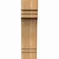 thumbnail image 2 of 5 1/2"W x 8"D x 20"H Pescadero Smooth Corbel, Western Red Cedar, 2 of 9