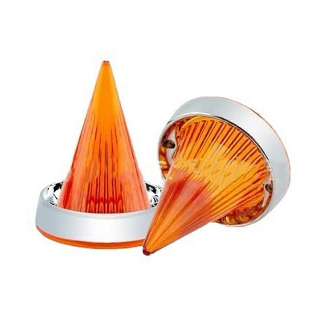 Smoke Bomb Turn Signal Lens Cover for Touring Road Glide Road 3-1/4 Inch Flat Turn Signal Light B