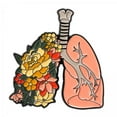thumbnail image 1 of kusrkot 5X Fashion Enamel Pin Decorative Metal Lapel Pins for Doctors Shirt, 1 of 9
