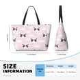 thumbnail image 4 of Xecao Cute Panda for versatile beach bag for women includes zipper pockets and waterproof material, ideal for vacations and adventures., 4 of 7