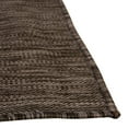 thumbnail image 6 of Rugs.com Jill Zarin Outdoor Collection Rug – 7' 10 Octagon Charcoal Flatweave Rug Perfect For Living Rooms, Kitchens, Entryways, 6 of 9