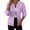 Purple-M, variant on Modern Zip Closure Breathable Stretch Outerwear Casual Coat Lightweight Long Sleeve Tops For Pilates Skating