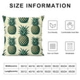 thumbnail image 5 of COMIO Pillow Covers ,Pineapple Cute Doodle Throw Pillow Cover for Sofa Bedroom Decorative Pillow Case Cushion Cover Gifts for Home Decor White, 5 of 5