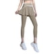 thumbnail image 2 of Pantalones de yoga nude para mujer, elásticos, de secado rápido, falsos, de dos piezas, deportivos, para yoga y fitness, 2 of 4