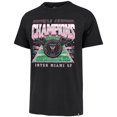 thumbnail image 2 of Men's '47  Black Inter Miami CF 2025 MLS Cup Champions Franklin T-Shirt, 2 of 3