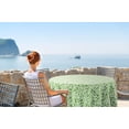 thumbnail image 2 of Vargottam Indoor/OutdoorRoundTablecloth 58 InchRoundTablecloth Waterproof PatioTableCloths- Spring/SummerTableCovers for Backyard CircularTable/BBQs/Picnic -Pear Green, 2 of 8