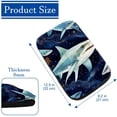 thumbnail image 4 of Shark Furry Printed Armrest Cover 12.5x8.2 Inch Soft Comfortable Car Armrest Mat Accessories, 4 of 6