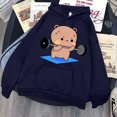 thumbnail image 3 of 2024 mujeres hombres ropa de calle gótica Kawaii Vintage sudaderas de dibujos animados divertido gráfico con capucha Bubu Dudu Y2k sudaderas con capucha estampadas ropa, 3 of 5