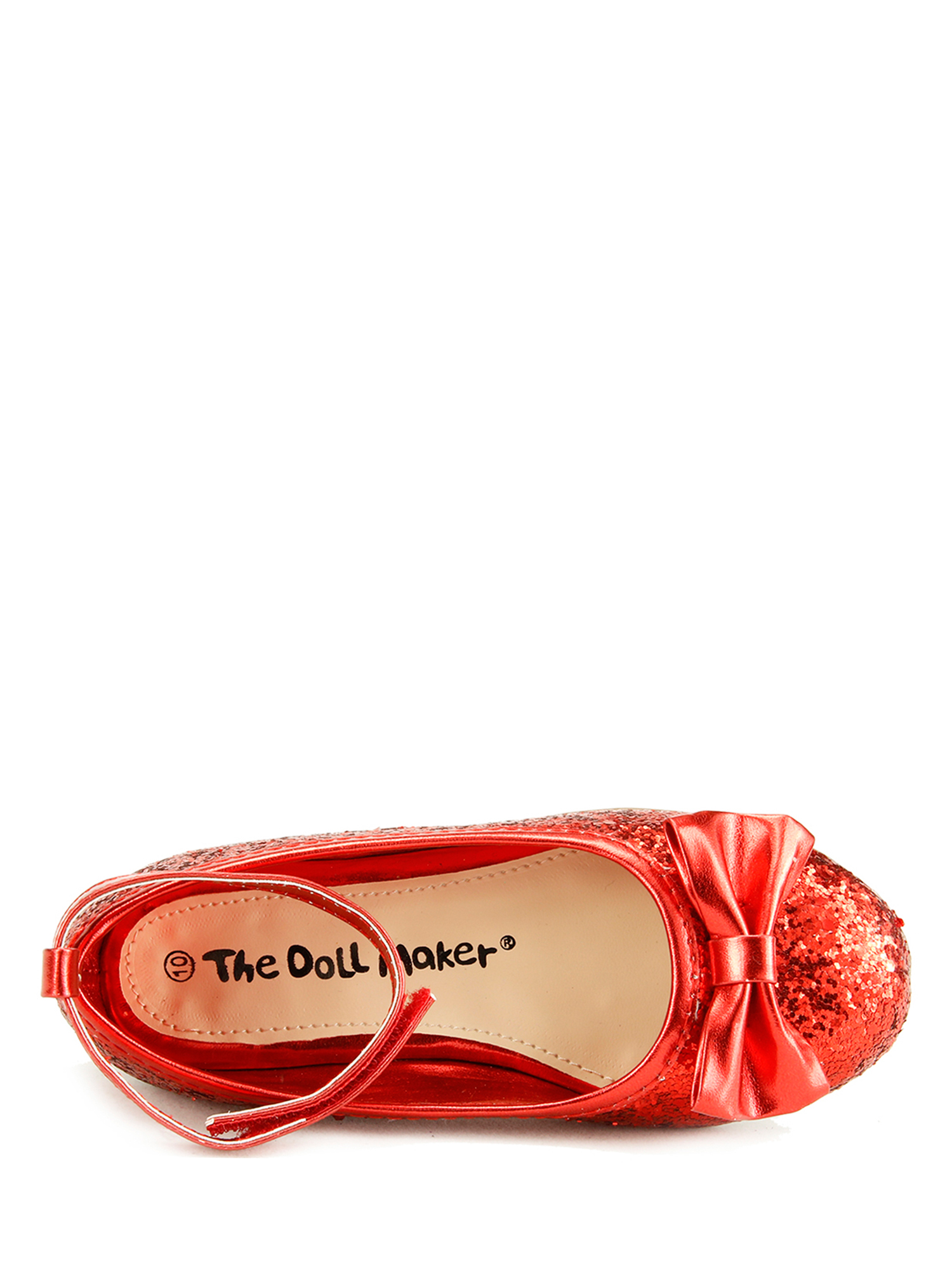 The Doll Maker Metallic Glitter Strap Flat Shoes - TD1511115E-1 - image 3 of 6