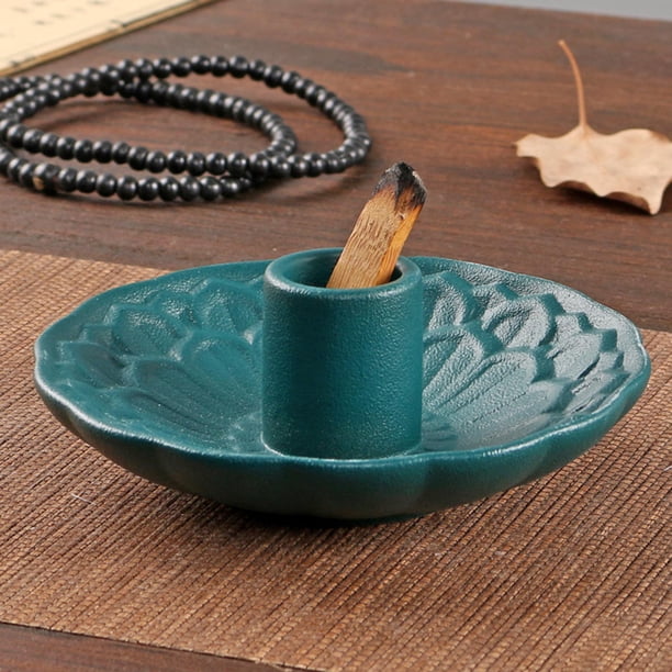 Luzkey Ceramic Incense Holder Tabletop Ornament,Home Decor Desktop